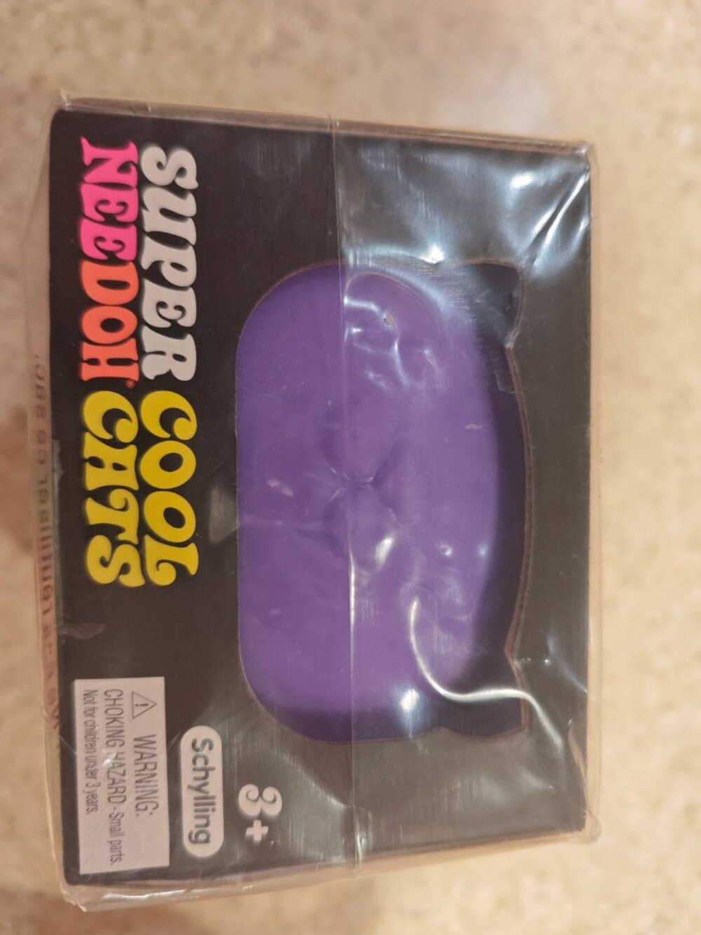 NeeDoh Super Cool Cat - Purple - Sealed - Brand New